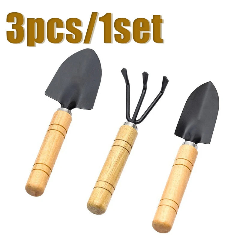 Kit de Herramientas Mini para Huerto — 3 piezas